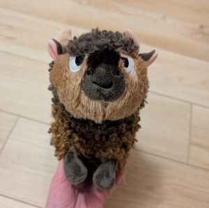 Brown Plush Buffalo Fluffalo Toy